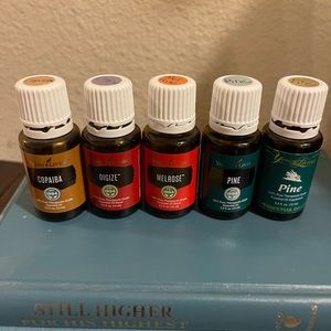 Young Living Essential Oils - Copaiba, Digize, Melrose, Pine